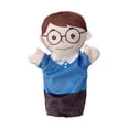 thumbnail image 3 of Marionetas de mano familiares, modelo de figura de acción, juguete móvil, boca abierta, juego de rol, Padre, 3 of 9
