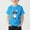 Blue-02, variant on Boys Shirts Short Sleeve Graphic Tees Summer Crew Neck Fashion Pattern Kids Clothes Size 9