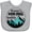 AC-Heather Grey, variant on Inktastic Mommy's Hiking Buddy with Mountains and Trees Boys or Girls Baby Bib