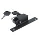 thumbnail image 3 of Helmet Security Lock, Aluminium Alloy Helmet Lock Reliable High Strength Portable Black For Motorbike ANGGREK Otros, 3 of 8