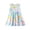 Multicolor, variant on ATOGUTA Girls Dresses Straps Party Dresses Cute Printed Sleeveless Beach Sundress, Size 1T-11