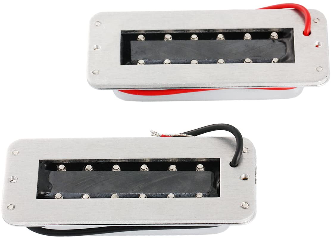 Electric Guitar Pickup Humbucker Pickups Bridge and Neck Set for Gibson Les Paul Parts Replacement Black MI2025