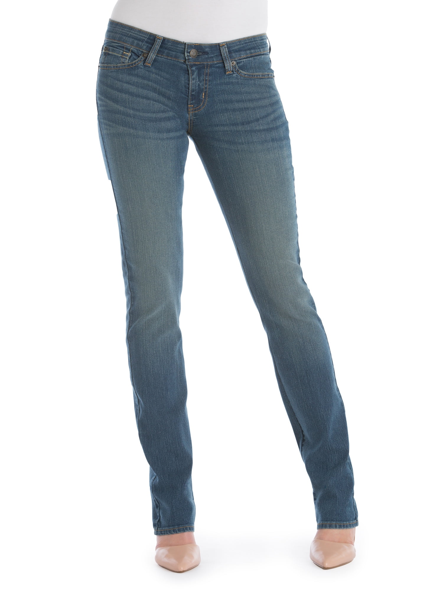 signature levi strauss modern straight jeans