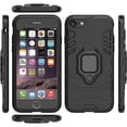 thumbnail image 2 of Funda para iPhone SE 2022/2020 con Soporte Anillo Giratorio 360° y Protección Resistente a Golpes y Caídas, 2 of 5