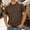 M10-Brown, variant on Mens Tops Summer Round Neck Loose Fit Ice Silk Short Sleeve Stretch Breathable Cool And Breathable T Shirt Retro Wear 2Xl Navy