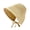 B, variant on Cotton and Linen Straw Sun Hats For Women Beach Big Wide Brim Cloche Ha