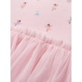 thumbnail image 3 of Bellafa Child Girls Tulle Dress Summer Kids Short Sleeve Dresses Toddler Princess Tulle Dress 2-7 Years, 3 of 5