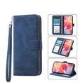 thumbnail image 3 of Funda Tipo Billetera para Xiaomi Redmi Note 14 4G Carcasa Abatible con Porta Tarjetas, Bolsillo para Efectivo, Soporte Ajustable, Cierre Magnético y Correa de Muñeca Azul, 3 of 6