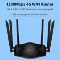 thumbnail image 3 of Enrutador WiFi 4G LTE ANGGREK Doble Banda 6 Antenas Con Ranura Para Tarjeta SIM Portátil, 3 of 7