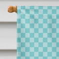 thumbnail image 3 of Carolines Treasures BB8023CHF Cotentin Âne Bleu Check Drapeau Toile Maison, 3 of 4