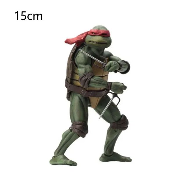 Anime Ninja Turtle Edición Limitada figura modelo 15cm PVC Material coleccionable artículos decoración niños Navidad cumpleaños regalo Juguetes Fivean unisex