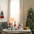 thumbnail image 5 of Mr. Christmas Elfe décorative de 16,5 cm avec chapeau vert pâle, 5 of 5