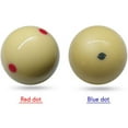 thumbnail image 5 of Professional Cup cue ball Standard billiard size Training billiard ball with 6 red dots replacement balls, 5 of 5
