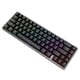 thumbnail image 1 of Teclado mecánico personalizado CNC de 67 teclas con estabilizadores atornillables PCB, estabilizador de teclas 2u chapado en oro transparente, 1 of 4