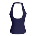 thumbnail image 4 of RUTAYY Swimwear High Neck Tankini Tops Bathing Tops For Women Tank Tops Swimsuits Beach Vacation Swim Wear, 4 of 5