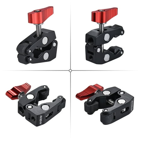 Magic Arm Camera Andoer Crab Pliers Clip Super Clamp with 1/4