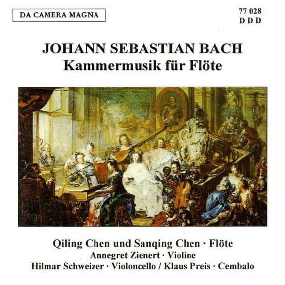 Bach,J.S. / Zienert / Schweizer - Flute Sons BWV 1013 1033 10 - Music & Performance - CD