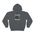thumbnail image 2 of Camo American Flag Truck Driver Veteran Trucker Hoodie, 2 of 3