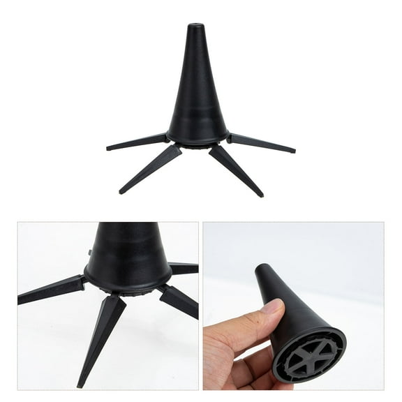 WHAMVOX Durable 5-legged Stand Portable Clarinet Holder Portable Folding Clarinet Stand