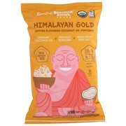 Lesserevil Buddha Bowl Himalayan Gold Butter Flavored Coconut Oil Organic Popcorn, 5 Oz, Pack Of 12
