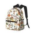 thumbnail image 2 of Lsque Mushrooms Classic Casual Backpack - Large Capacity Water-Resistant Backpack for School, Work, Travel, and Outdoor Activities, 2 of 8