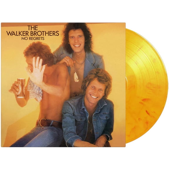 The Walker Brothers - No Regrets - Limited 180-Gram Yellow, Red & Orange Marble Colored Vinyl - Music & Performance