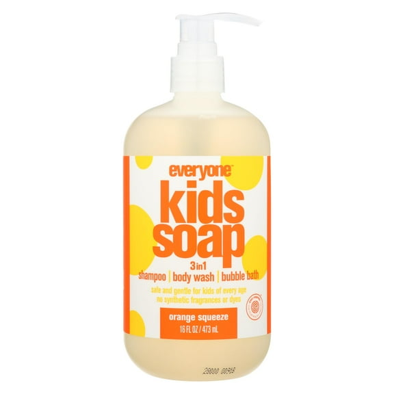Everyone 3-in-1 Kid Soap - Orange Squeeze (16 fl oz.)