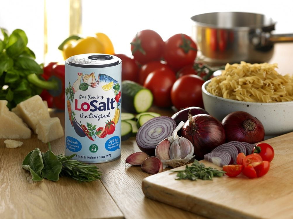 Lo Salt Reduced Sodium Salt 350g Pack of 6