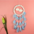 thumbnail image 4 of Faithtur Decorative Pendants, Cloud Feathers Dreamcatcher Hanging Decorations, 4 of 4