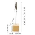 thumbnail image 3 of Pince à Message Carrée Color Log Pince à Note Fer Pince à Note Affichage de Bureau Pince Carte Postale Pince à Message, 3 of 4