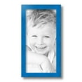 thumbnail image 2 of ArtToFrames 7" x 14" Bright Blue Picture Frame, 7x14 inch Blue Wood Poster Frame (WOM-4751), 2 of 8