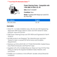 thumbnail image 2 of Power Steering Pump - Compatible with 1996 GMC K1500 6.5L V8, 2 of 2