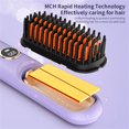 thumbnail image 4 of 2026 New Cordless Hair Straightener Brush, Mini Hair Straightener with Temperature Settings, Portable Hair Straightener Brush with Heating and Ionic & Ceramic Care for Women, 4 of 7