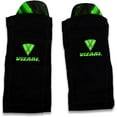 thumbnail image 2 of Vizari Unisex Slip-In Soccer Shin Guards for Adults and Youth | Lightweight Protective Gear for Big Kids and Teens - Green/Black, S, 2 of 5
