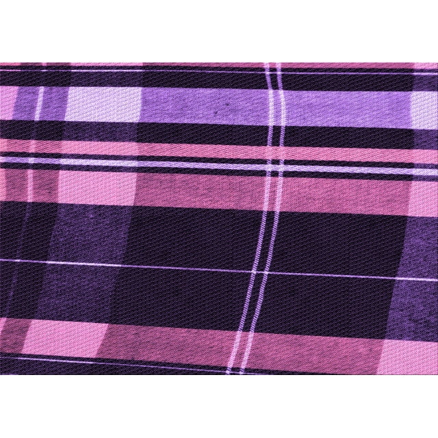 Ahgly Company Machine Washable Indoor Rectangle Transitional Dark Purple Area Rugs, 7' x 10'