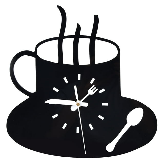Reloj de Pared de Cocina BuyWeek 3D Pequeño Acrílico