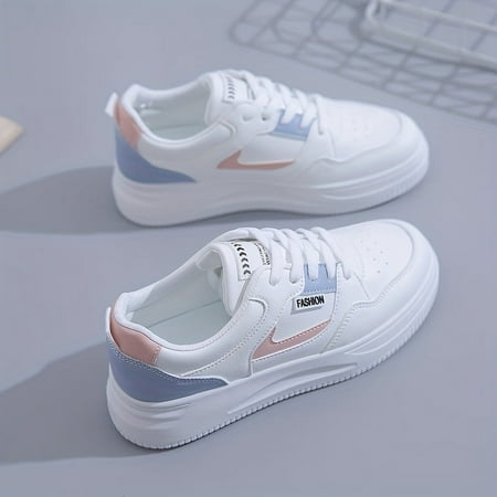 

SHZHLAIFUZB Stylish and comfortable low top platform sneakers for casual outdoor walking and sports - perfect for all-day comfort and trendy style