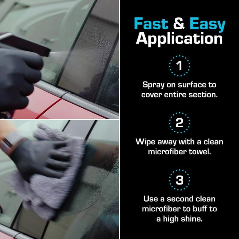 Ethos Finish Shine - Ceramic Detail Spray| Spray Wax For Car Detailing  Quick Detail Car Wax | Waterless Car Cleaning & Hydrophobic Polymers | Clay  Bar