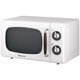thumbnail image 3 of Magic Chef MCD770CW 0.7-Cu. Ft. 700W Retro Countertop Microwave Oven in White.7 Cu.Ft, 3 of 3