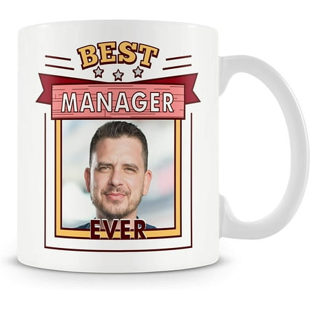 

Manager Photo Mug Gift - Best Manager Ever