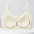 thumbnail image 4 of Xdegoge No Underwire Bras for Women Seamless Push Up Criss Cross Breathable Bralettes Comfort Wireless Full Coverage Everyday Bra, 4 of 6