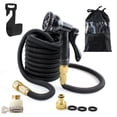 thumbnail image 3 of 25FT Expandable Garden Hose with 8-Function Nozzle, Brass..., 3 of 5