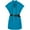 Blue, variant on Children Boys And Girls Tunic Vintage Shirts Lace Up Shirt Blouse Tops Tunic Blouse Without Belt Black Kids Homewear 4 Years-5 Years