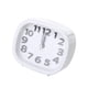 thumbnail image 1 of Relojes de escritorio pequeños, clásicos, sin tictac, a pilas Blanco, 1 of 7