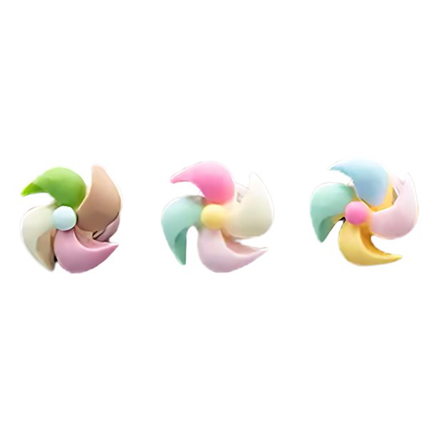 Fiudx Artículos en oferta con ofertas flash Adornos para coche, molino de viento giratorio, giroscopio, adornos de flores, consola central, espejo retrovisor, adornos, ingeniosa decoración para el in