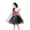 thumbnail image 4 of SAYOO Conjunto de Vestido para niña, Vestido de Patchwork de Tul Sin Mangas con Aro para el Cabello + Varita + Guantes para Cosplay Party Stage Show SAYOO  Moda, 4 of 9