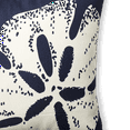 thumbnail image 5 of Fab Habitat Indoor/Outdoor Throw Pillow Made from Recycled Polyester Yarn - Double Sided, Stain Resistant, Machine Washable - Patio, Deck, Porch, Living Room - Sand Dollar Navy (20" x 20"), 5 of 8