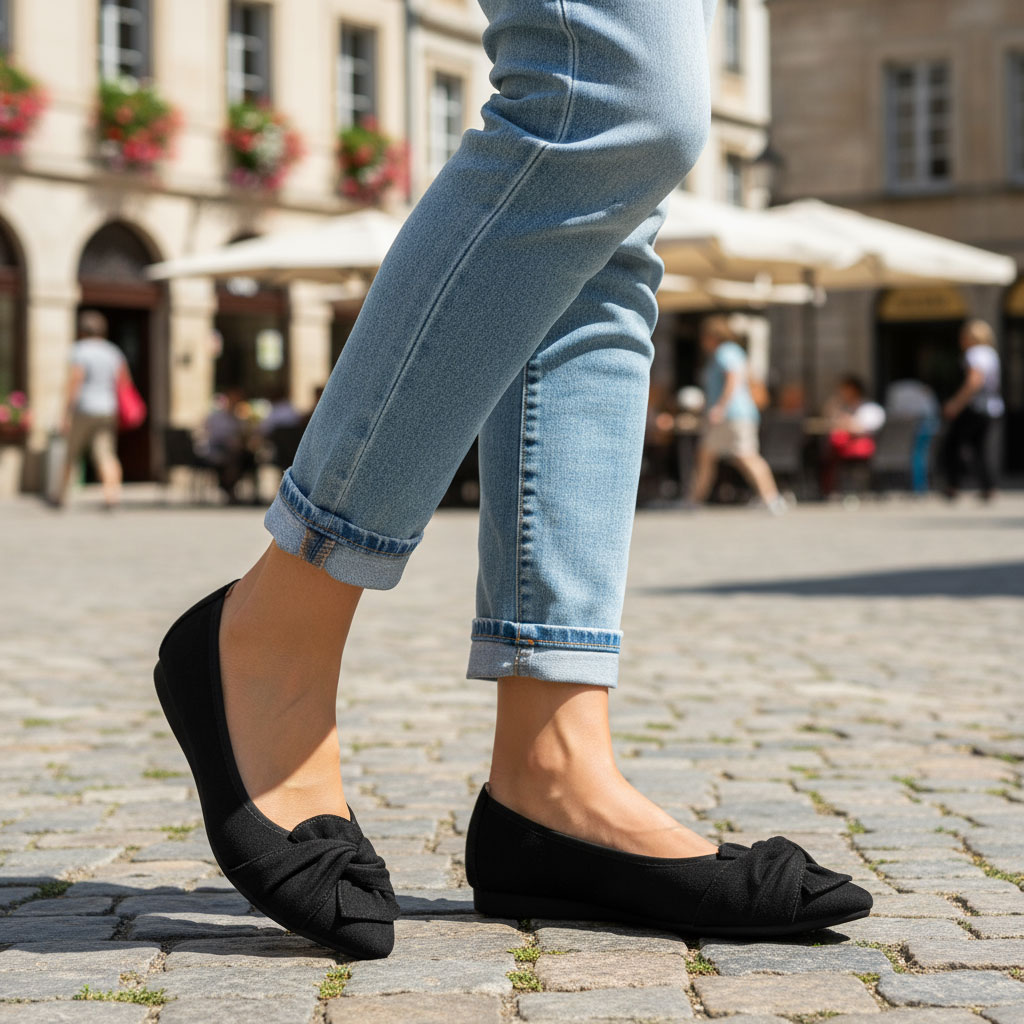 Ecetana Women's Pointed Toe Ballet Flats photo 5