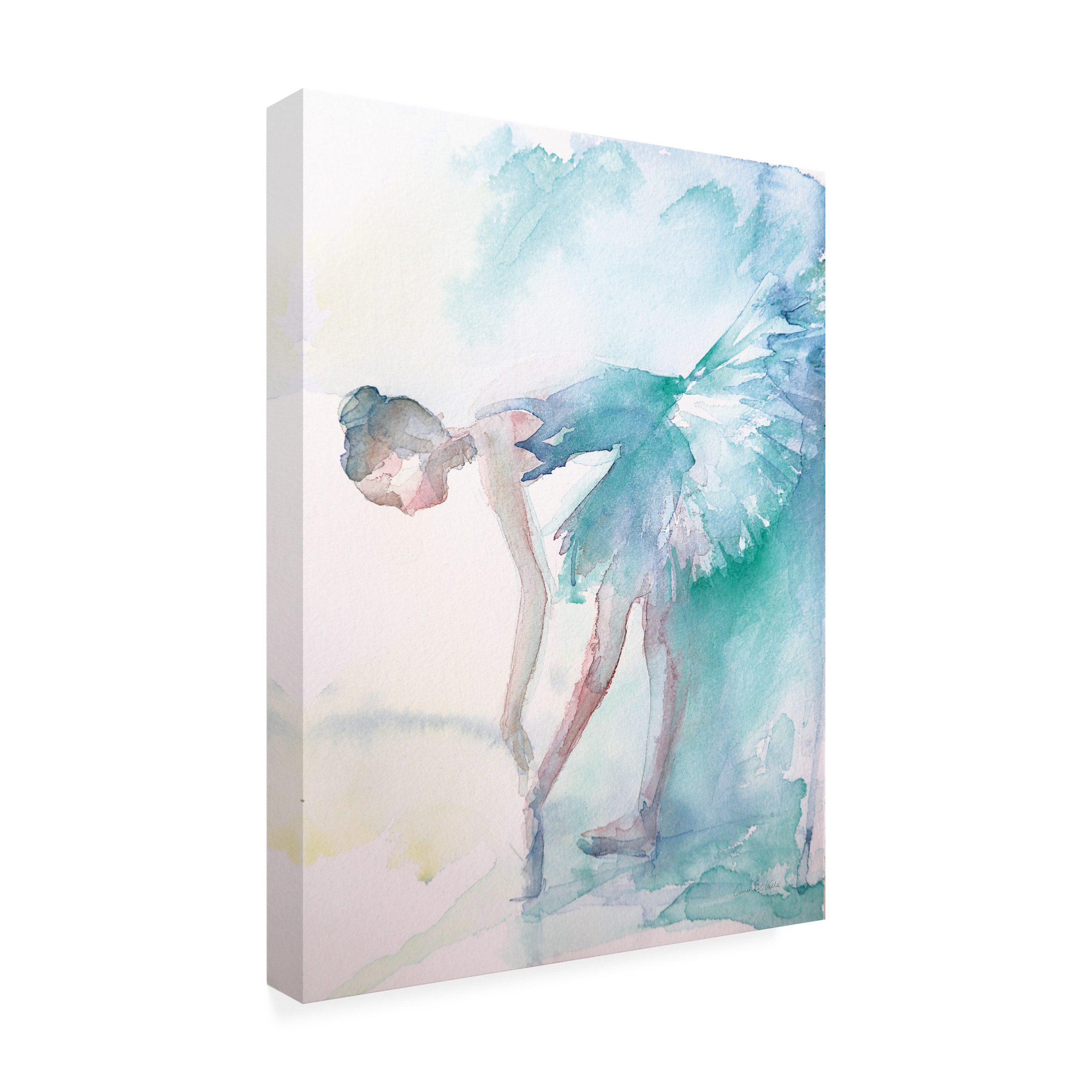 Trademark Fine Art 'Pointe Shoes' Canvas Art by Aimee Del Valle