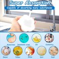 thumbnail image 3 of 60Pcs White Flower Type Filter Sponge Oil Scum Sponge Filter Swimming Pool Oil Absorbing Flower Type for Pool Tub, 3 of 7